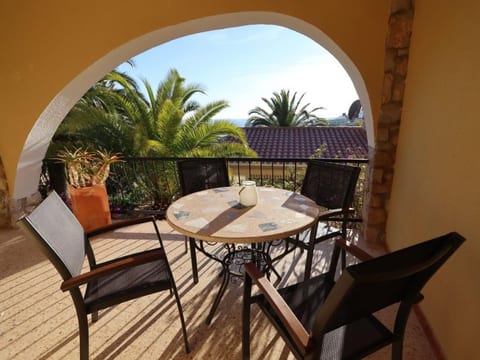 Casa Geminis 1 mit Garten und Meerblick