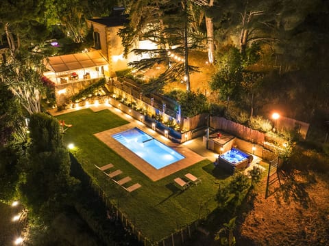 Villa Tommaso Maruggi Jacuzzi und privater Pool