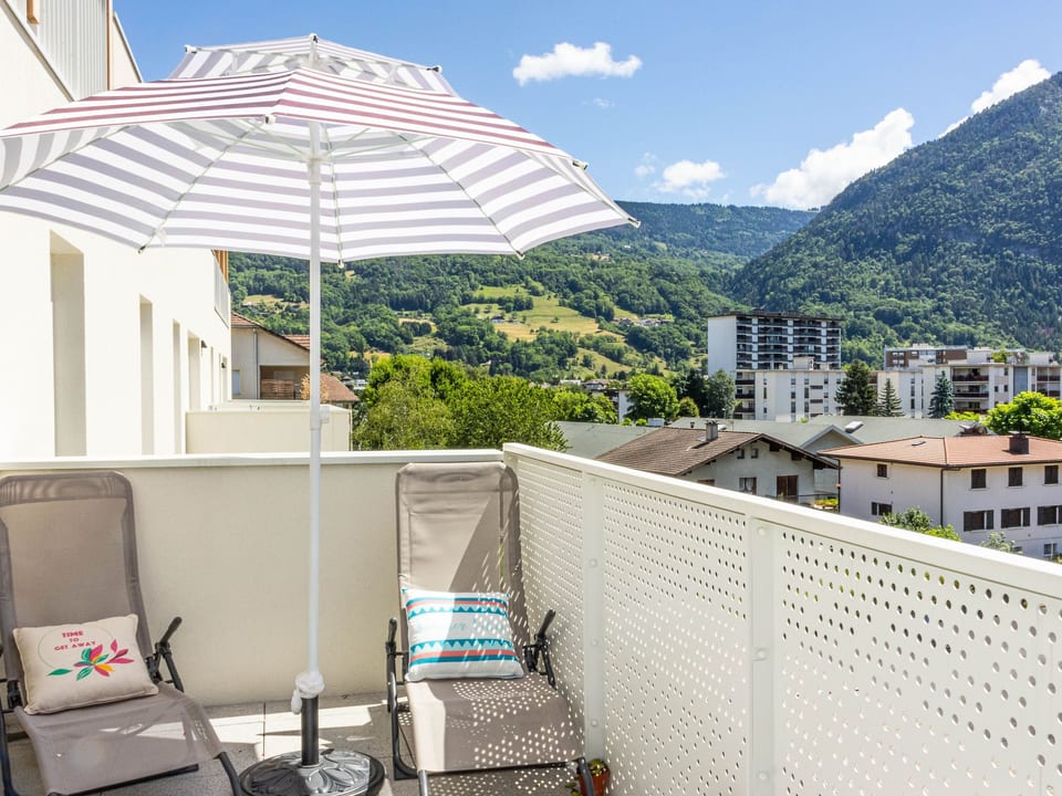 Gemütliches Condo mit wunderschönem, ruhigem Bergblick - Cluses