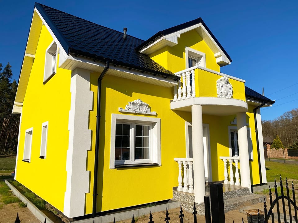Nettes Ferienhaus in Miroszewo mit Großer Terrasse - Nowe Warpno