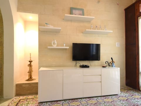 Senglea mittelalterliches Haus große Valletta Meerblick