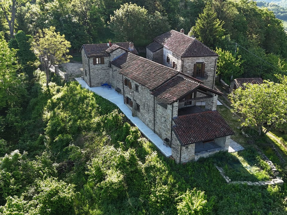 Cascina Bricco 'Ein Balkon in den Alpen - Olmo Gentile