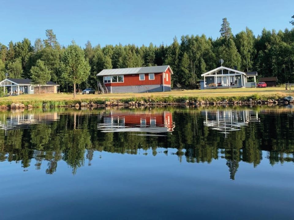 Häuser mit Seeblick Schweden - Rotes Haus - Svärdsjö
