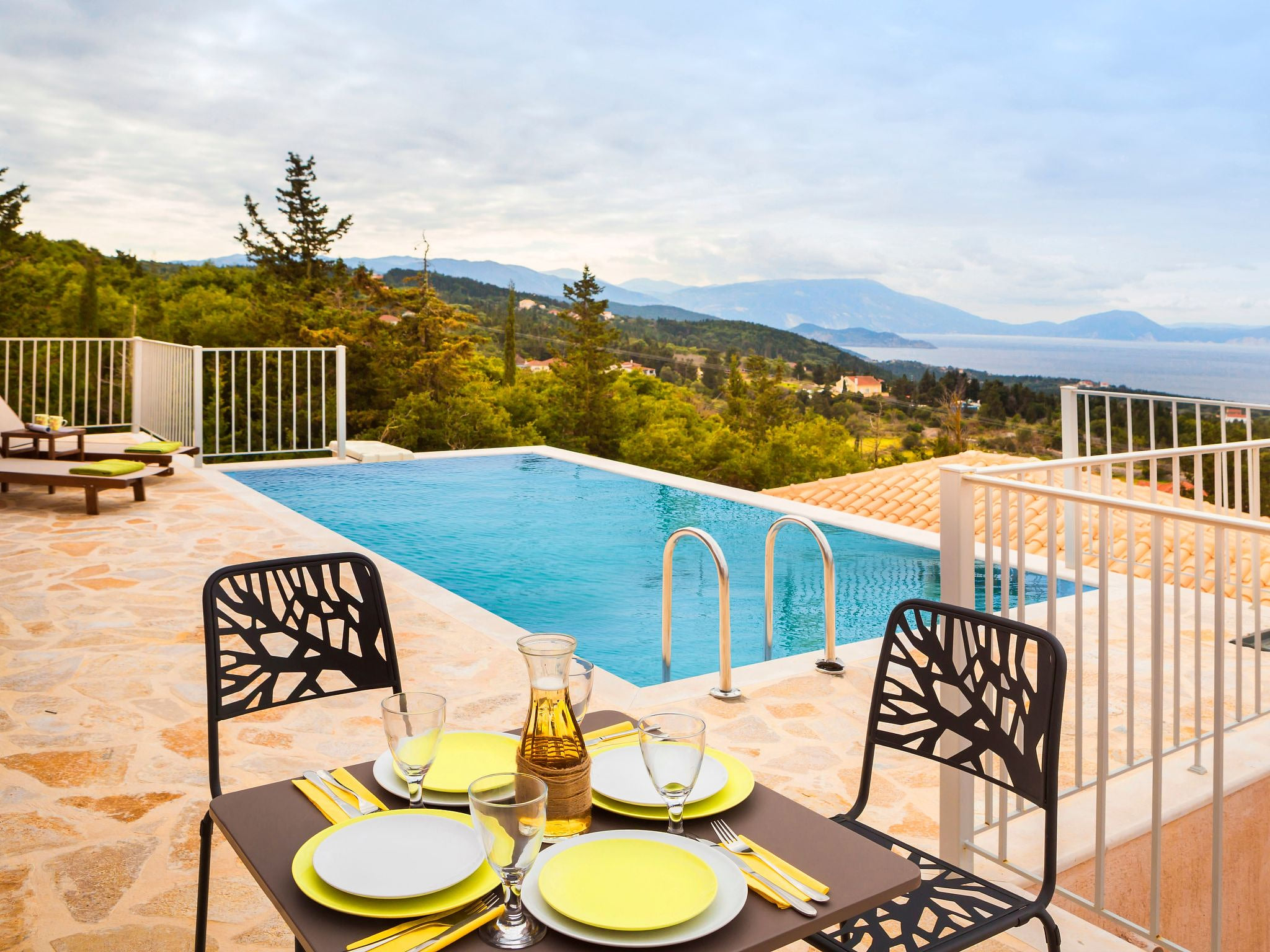 Entspannende Villa Helios mit fantastischer Aussicht