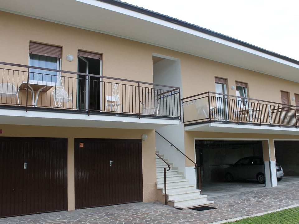 Ruhige Zweizimmerwohnung mit Blick auf das Schloss - Malcesine