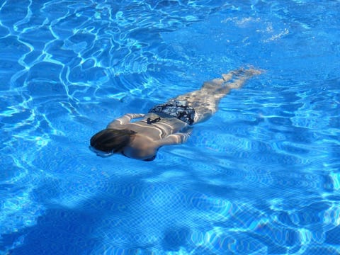 Klimatisiertes Mas Les Heures Bleues mit Pool