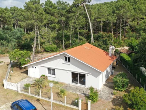 Renoviertes Haus am Rande des Landes-Waldes