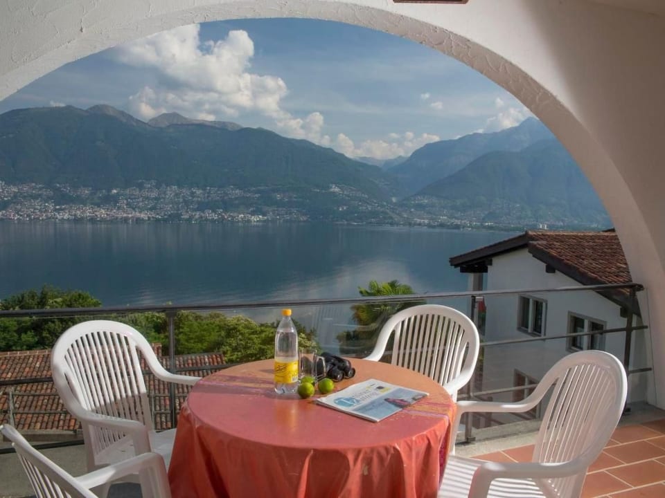 Residenza Viramonte - Casa Bianca, Wohnung 13 - Gambarogno