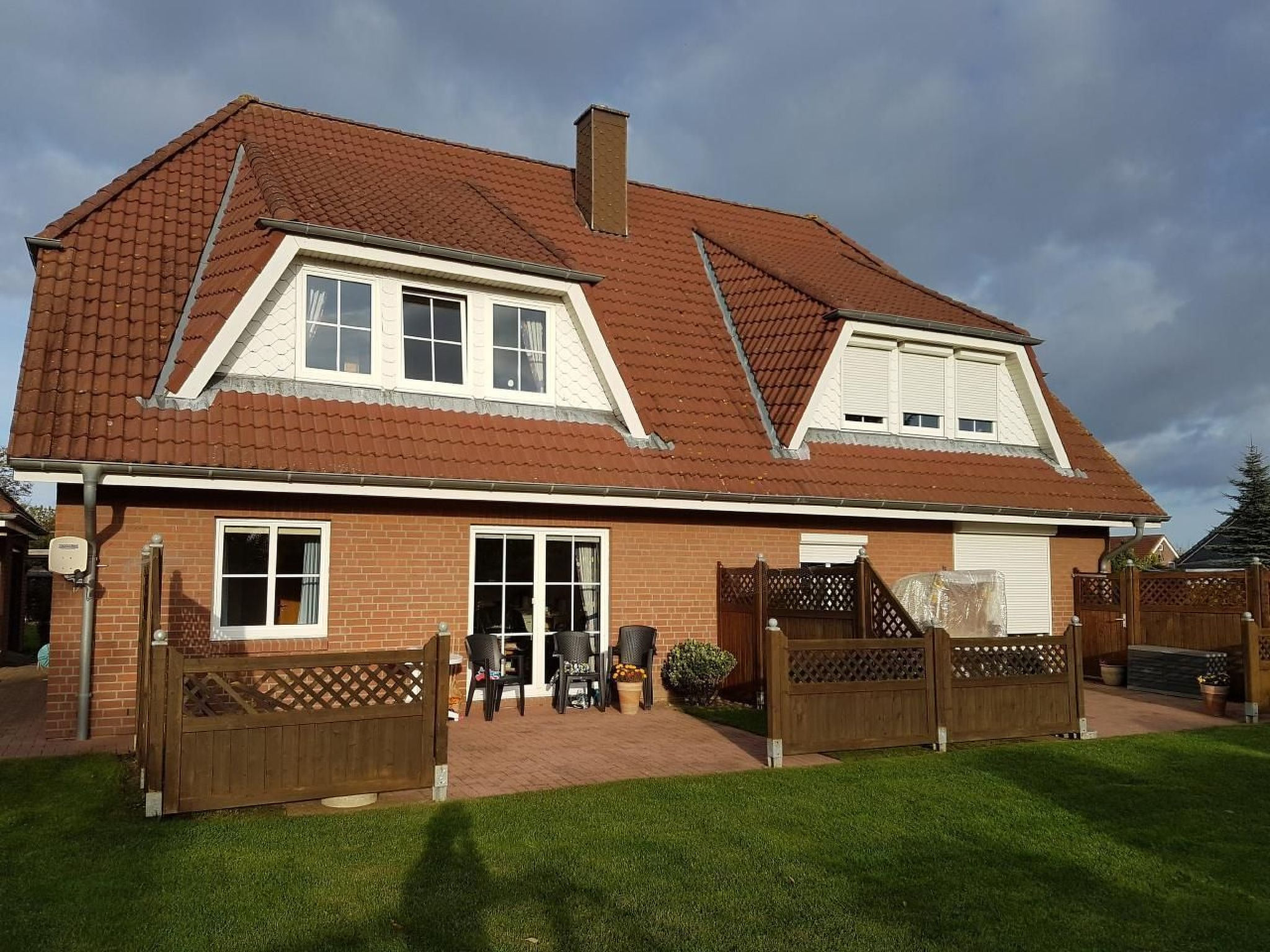 Appartement mit Blick in den Garten
