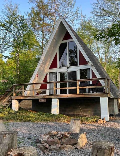 Secluded A-Frame Cabin near Penn State, Tussey Mtn