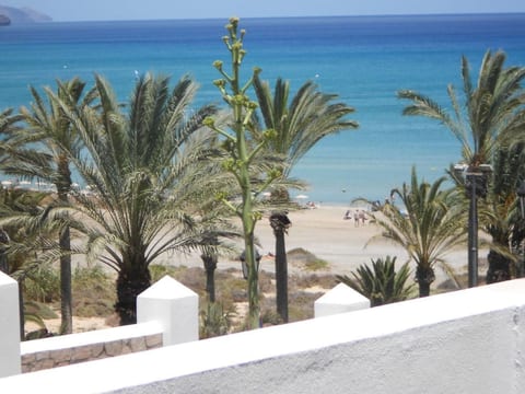Costa Calma mit Garten, am Strand