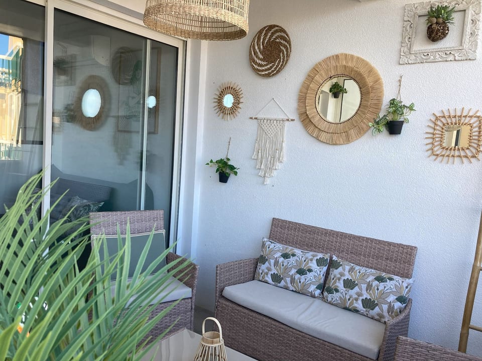 Seaside Tropical Duplex mit Pool - Frontignan
