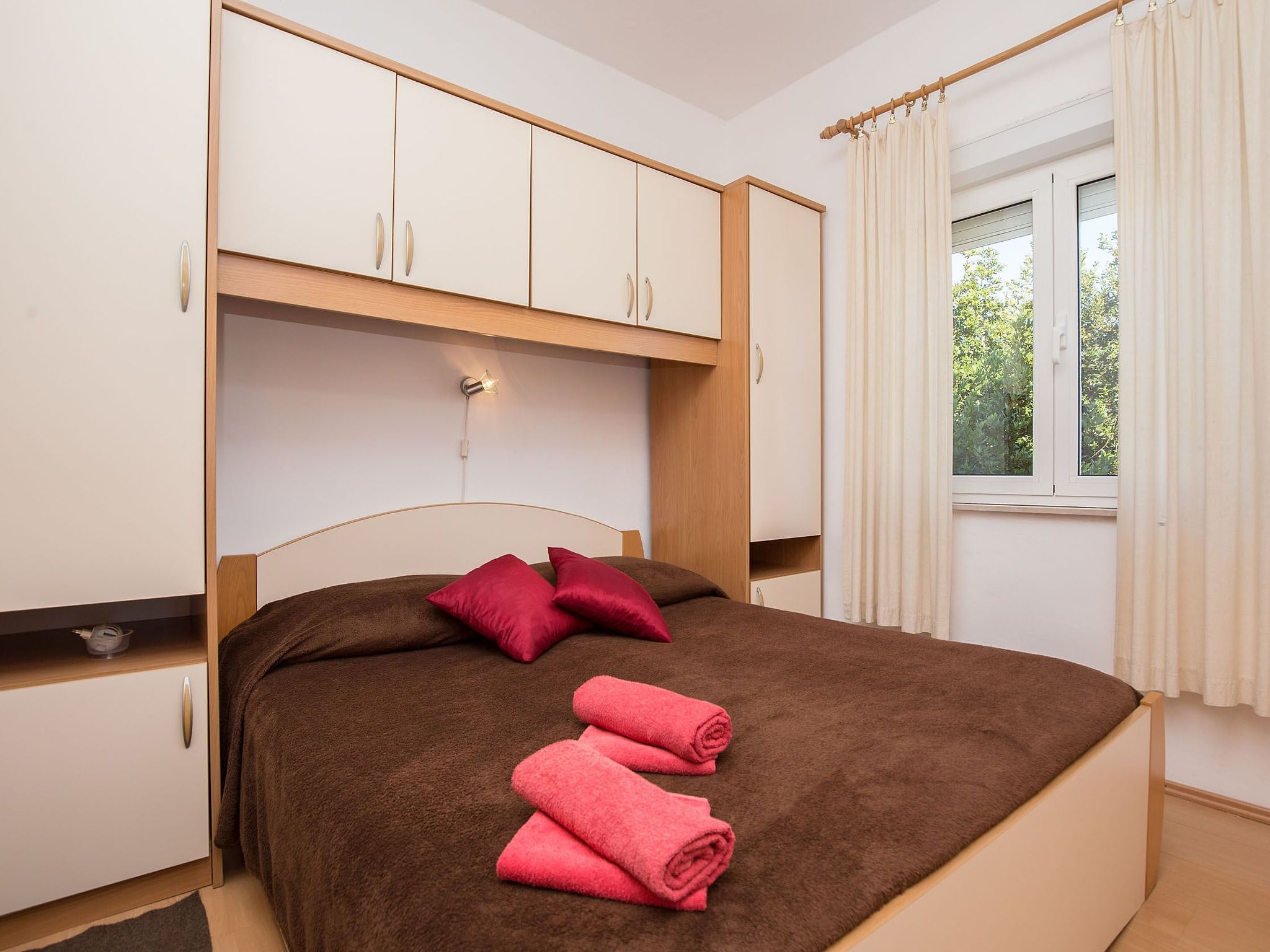 Ruhiges Appartement mit Terrasse in Strandnähe