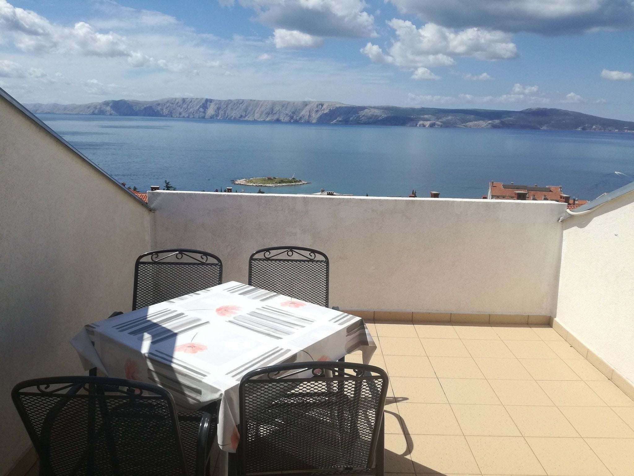 Wohnung mit Blick auf das Wasser