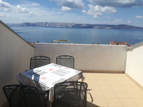Wohnung mit Blick auf das Wasser