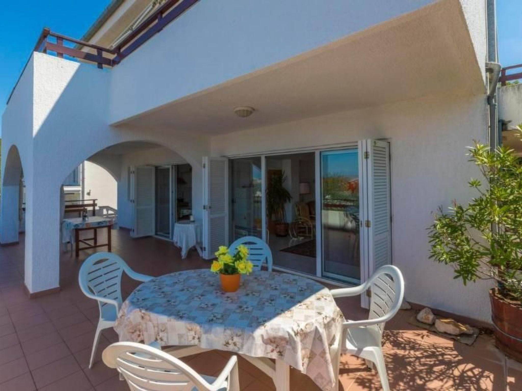 Appartement in Dramalj mit Möbliertem Balkon