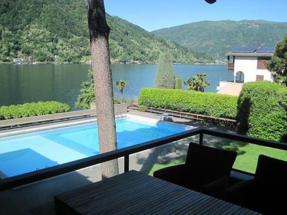 Exklusives Apartment, am Luganersee, mit Außenpool - Lugano District