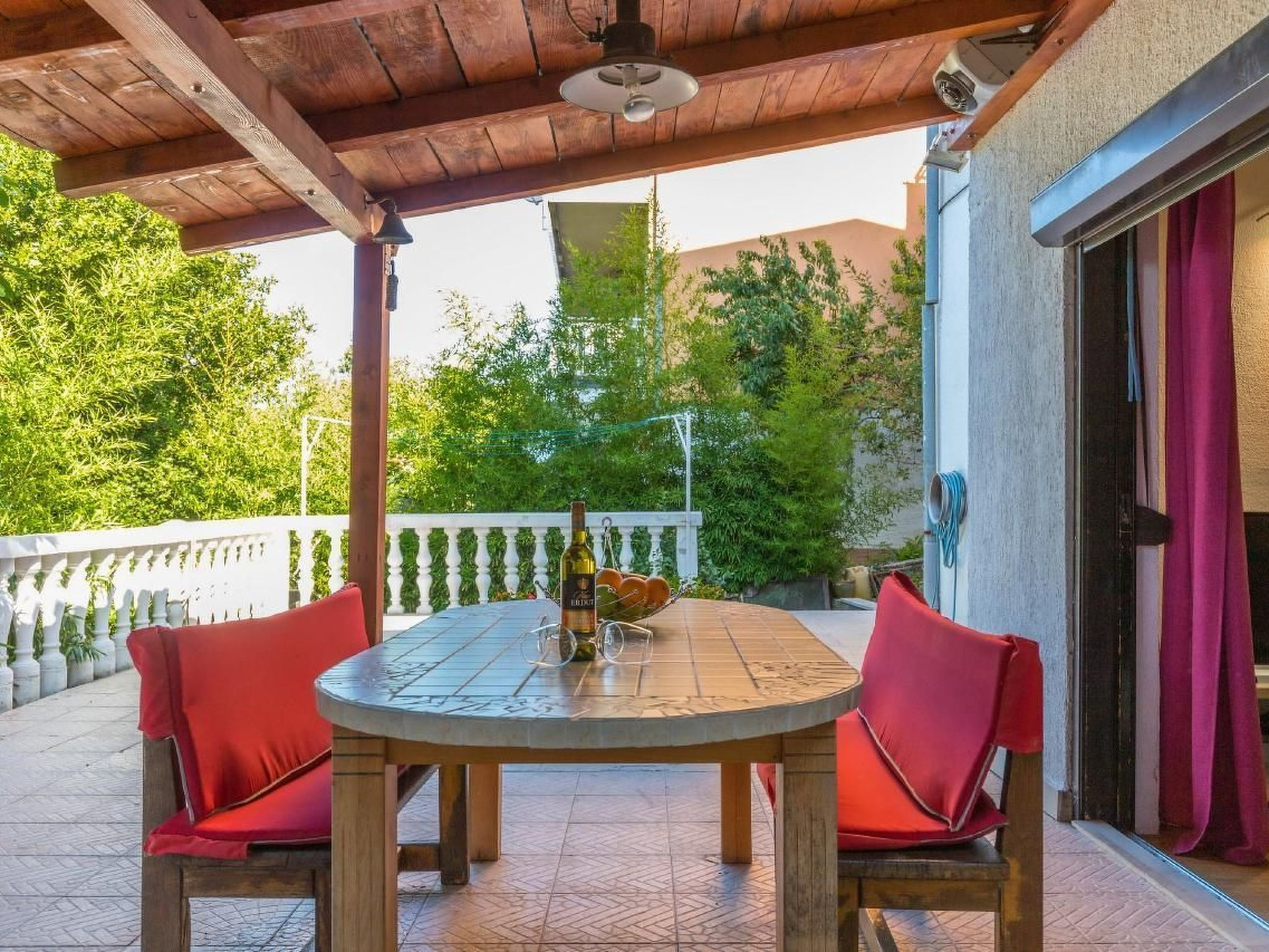 Wohnung in Crikvenica mit Großer Terrasse