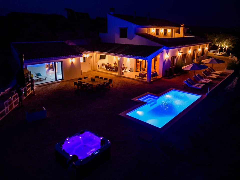 Finca de lujo con piscina, spa y vistas espectaculares - Galera