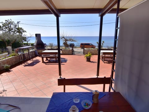 in Bašanija mit Schöner Terrasse