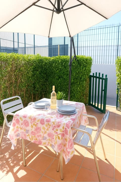 Bungalow Dunaflor mit Terrasse