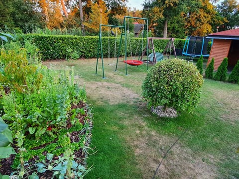 in Żarnowska mit Grill und Garten