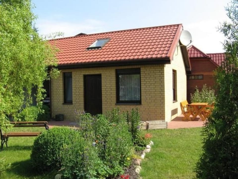 Gartenappartement an der polnischen Ostseeküste - Leba