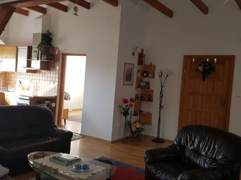 Dachgeschosswohnung in Zarnowska mit Panoramablick