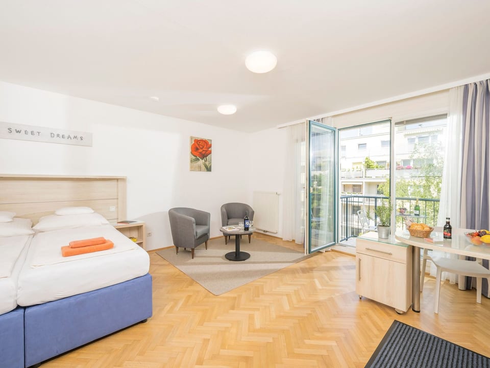 Studioappartement mit Balkon - Vienna