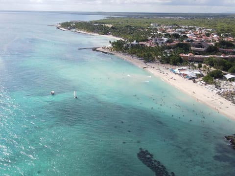 Zwei-Zimmer-Wohnung mit Poolblick in Dominicus