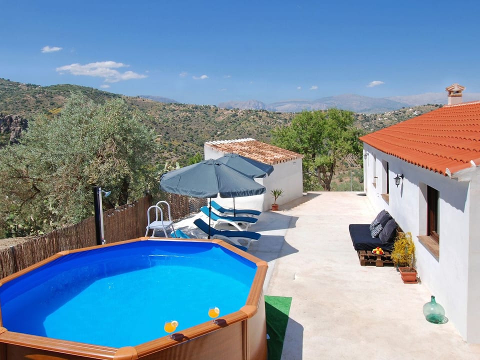 Finca Casa Maria con vista a la montaña - Comares