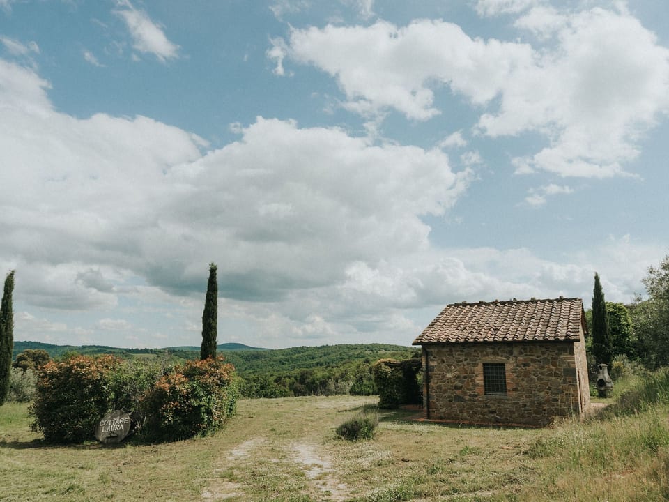 Cabaña 'Laura' con jardín privado y parrilla - Bucine