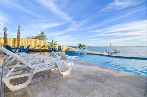 Bring lots of suntan lotion. It's hard to leave the beach, dock, yard, pool & view!