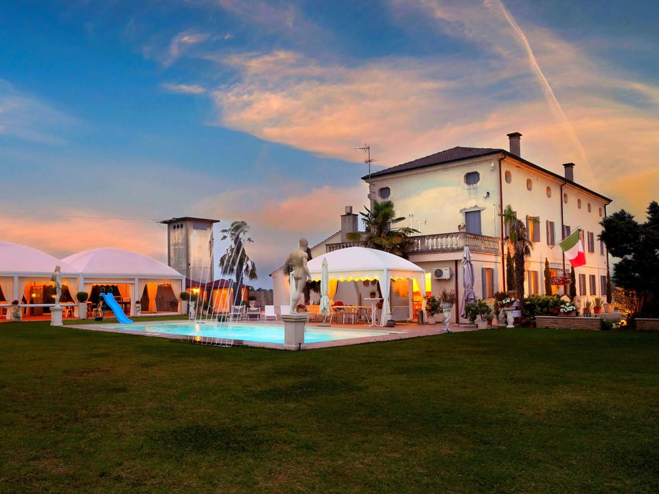 Tenuta Villa Dalla Benetta Piscina - Masaje acuático - Castelbaldo