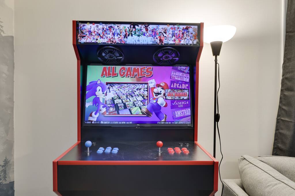 Have your choice of thousands of games on our 2-player arcade system from Quality Arcades. - *Lake*Hot Tub*Firepit*Pets* Enjoy Chill@TheStill - Pocono Summit