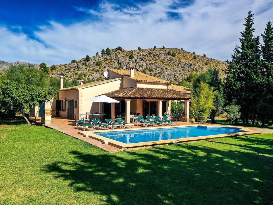 Schöne Villa für 8 Personen in der Nähe von Pollença - Cala de Sant Vicent