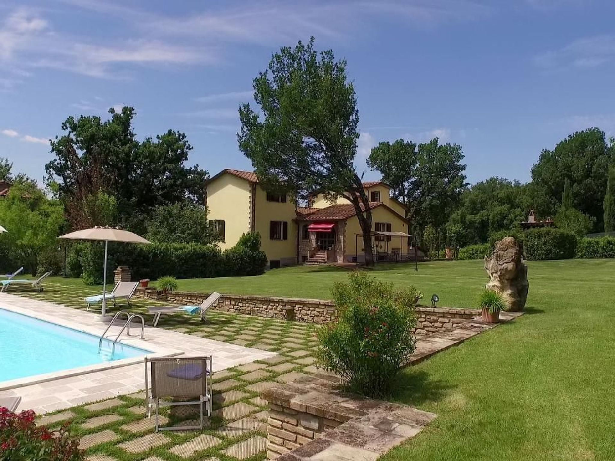 Villa Ferraguzzo in der Toskana mit Pool, Klimaa