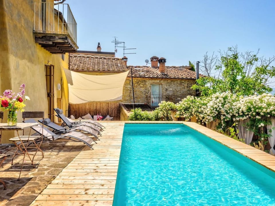 Wohnung in Marcena mit privatem Garten - Arezzo