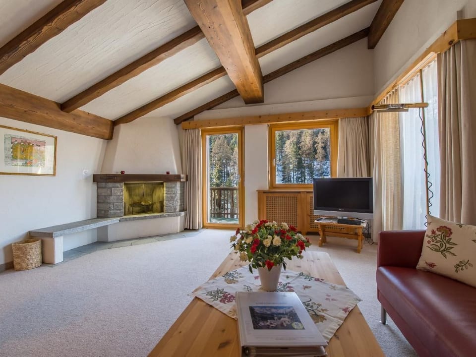 Chesa La Furia Dach Whg 45m2 - Pontresina