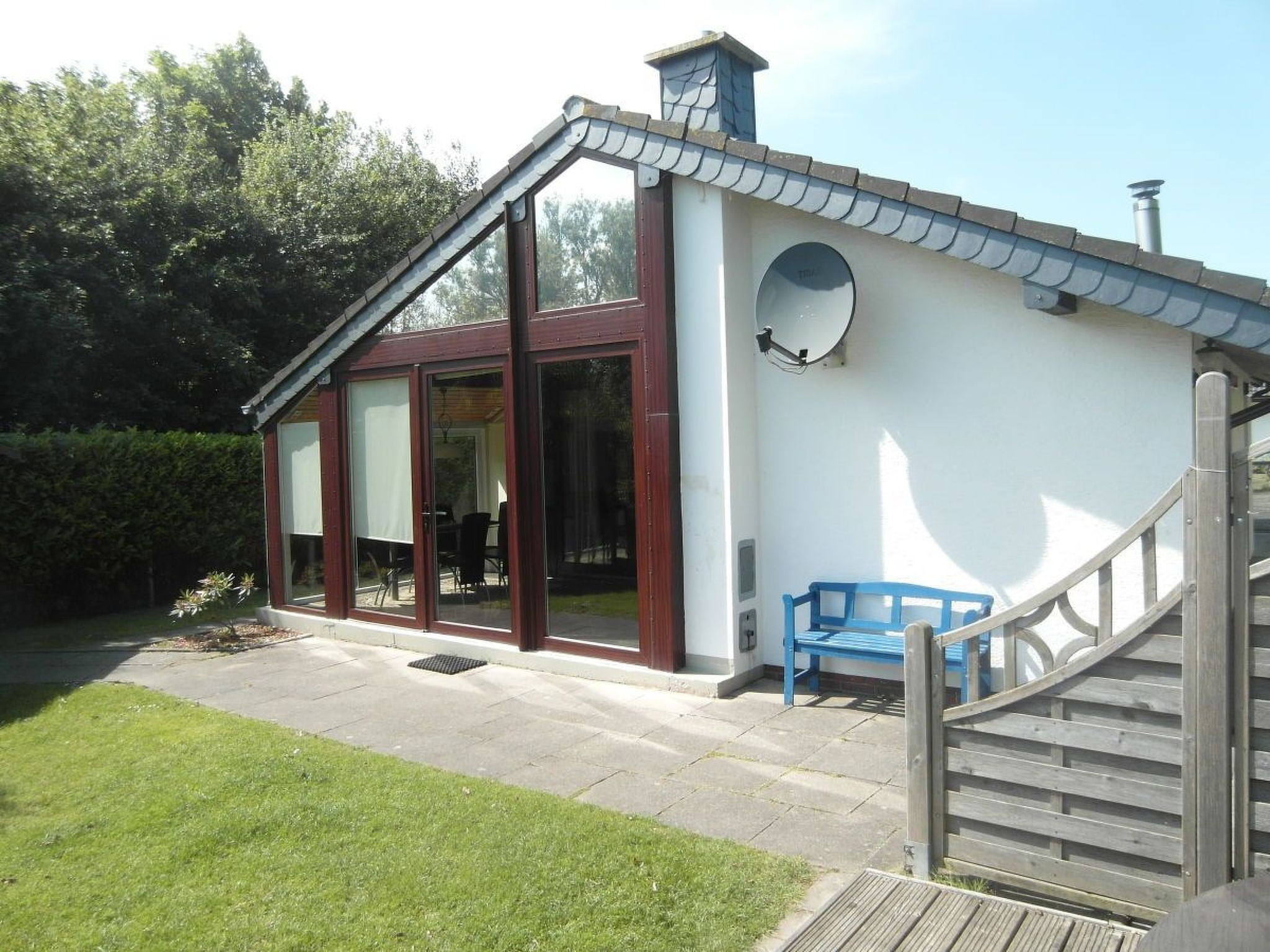 L21 Ferienhaus mit Wintergarten und Holzterrasse