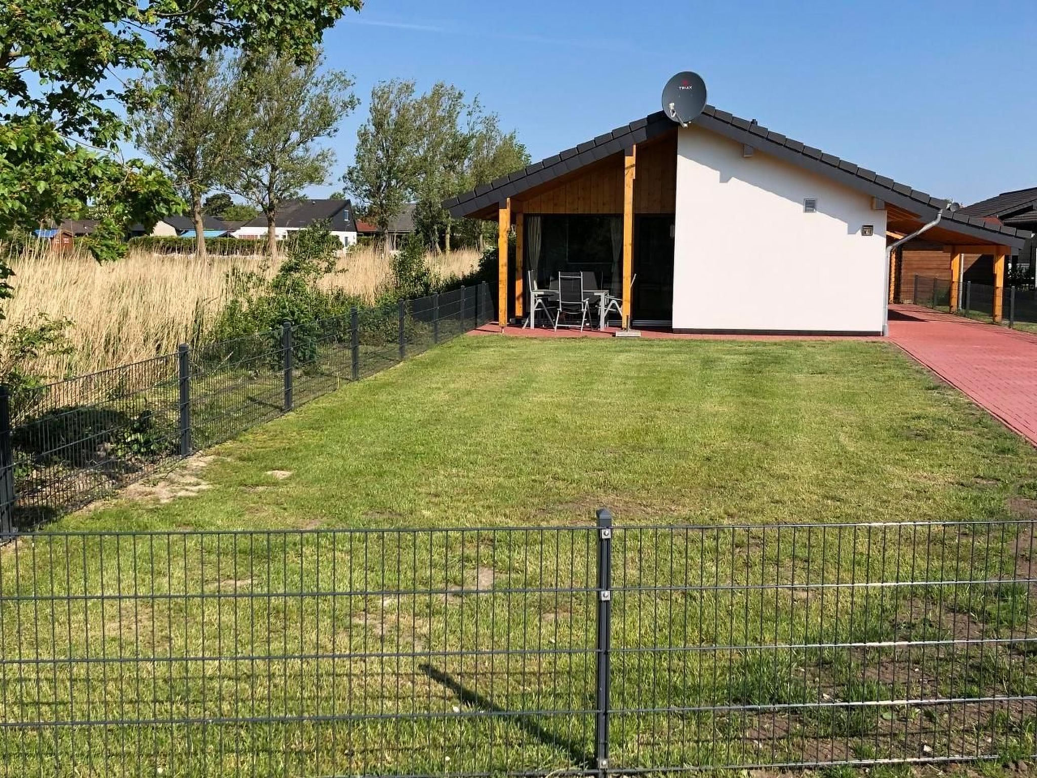 K18 Ferienhaus mit Wiesenblick in Eckwarderhörne