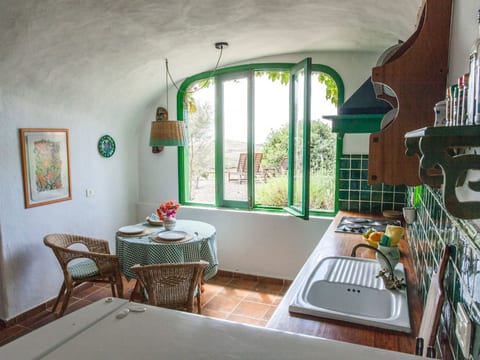 Höhlenhaus im Hobbit-Stil auf Gran Canaria.