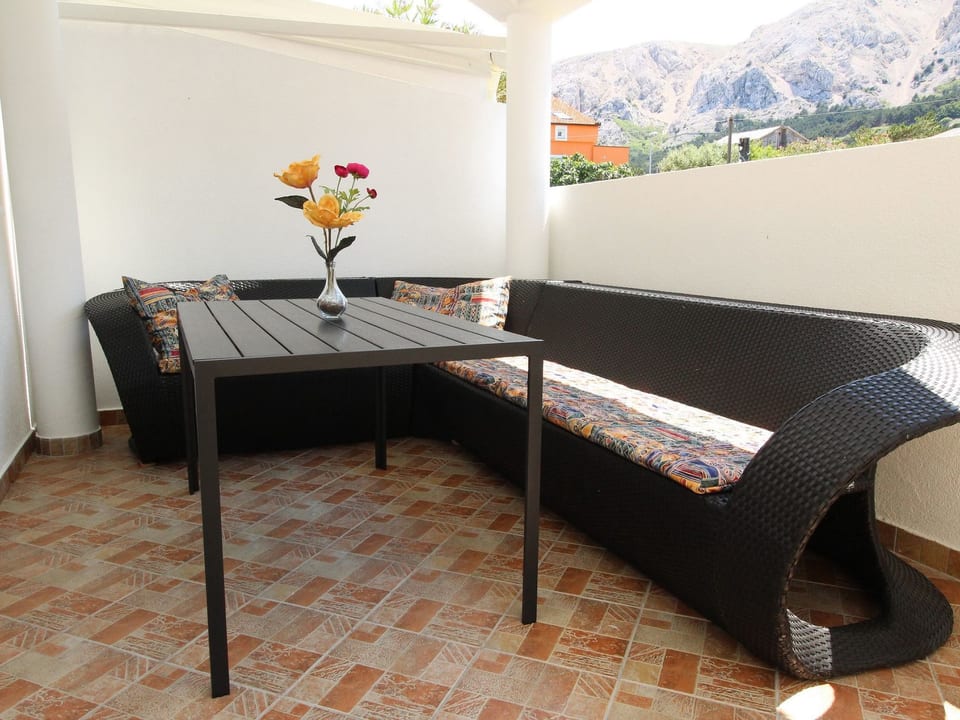 Appartement in Baška mit Eigener Terrasse - Baška