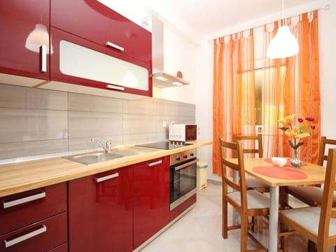 Appartement in Baška mit Eigener Terrasse