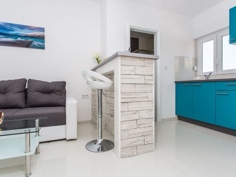 Nettes Appartement in Baška mit Eigenem Balkon