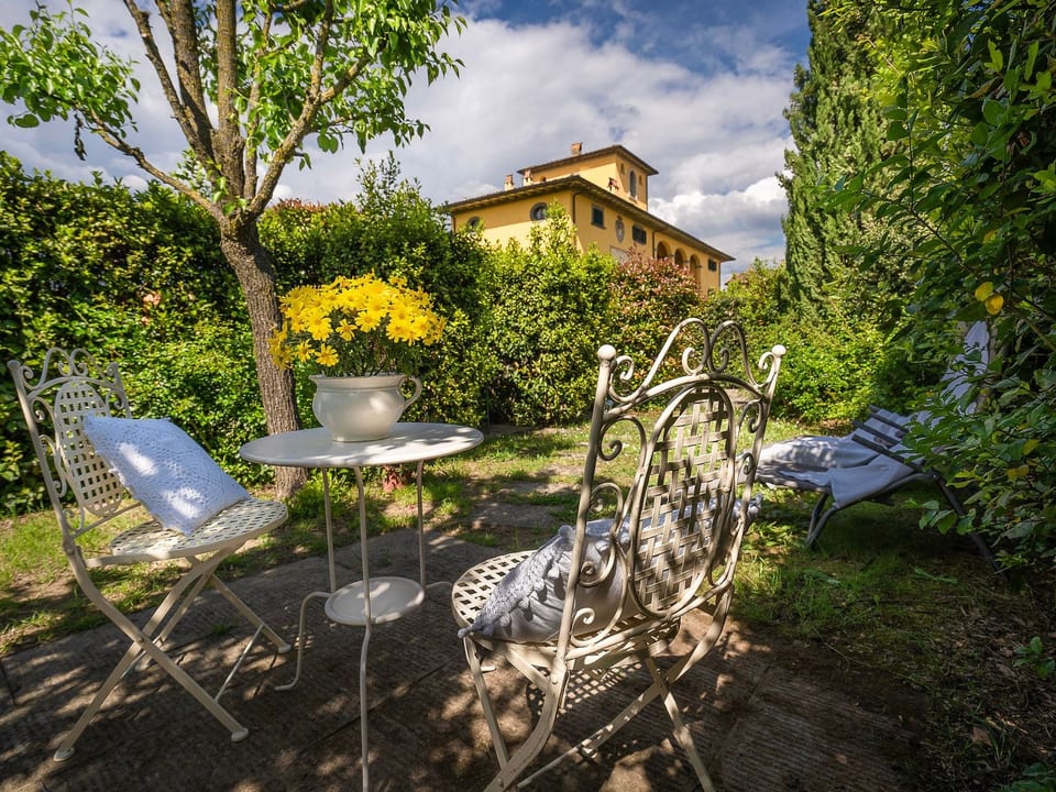 Zwei-Zimmer-Wohnung La Colombaia mit Garten - La Sassa