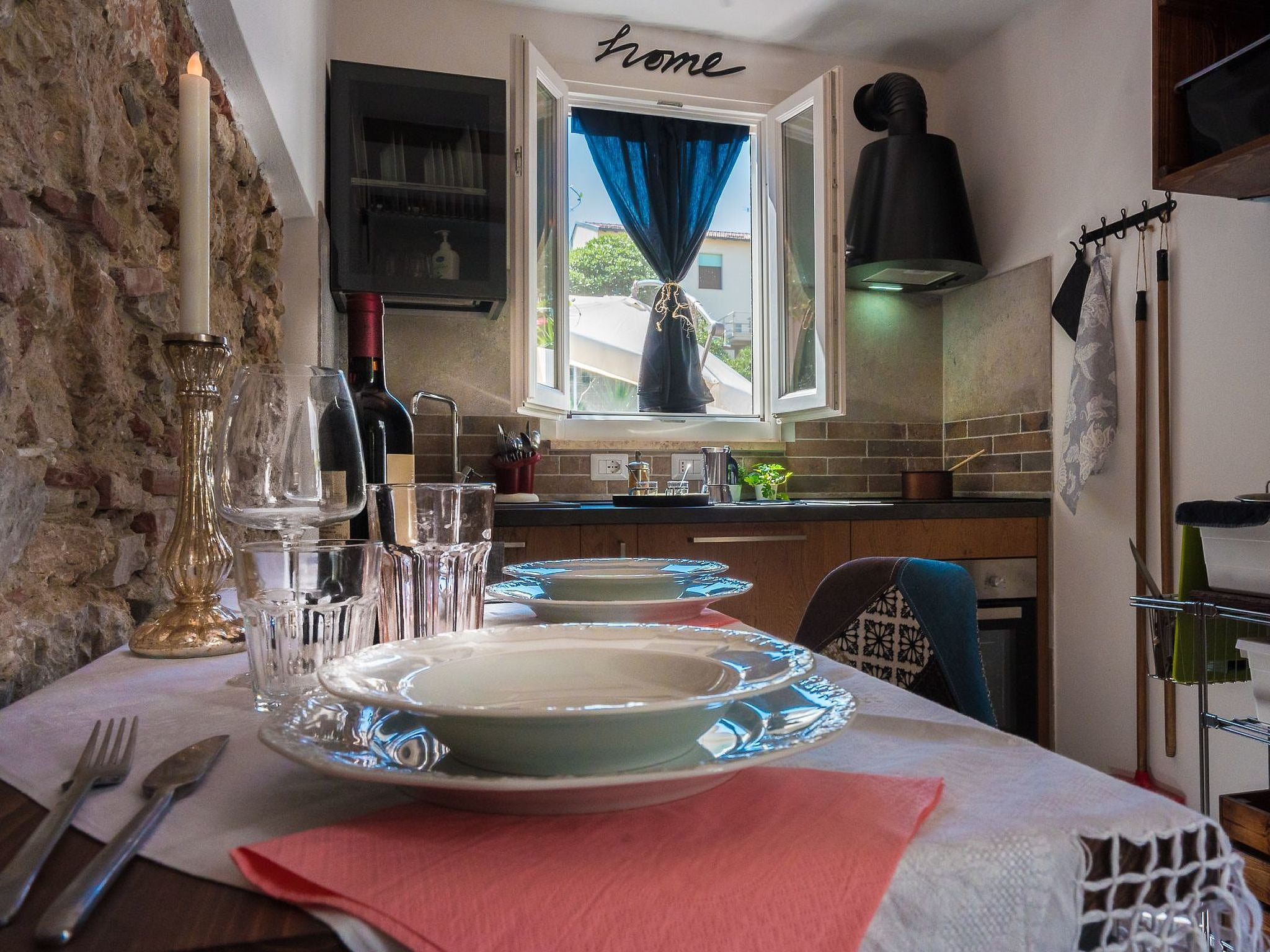 Wohnung in Marina Di Pisa mit Garten