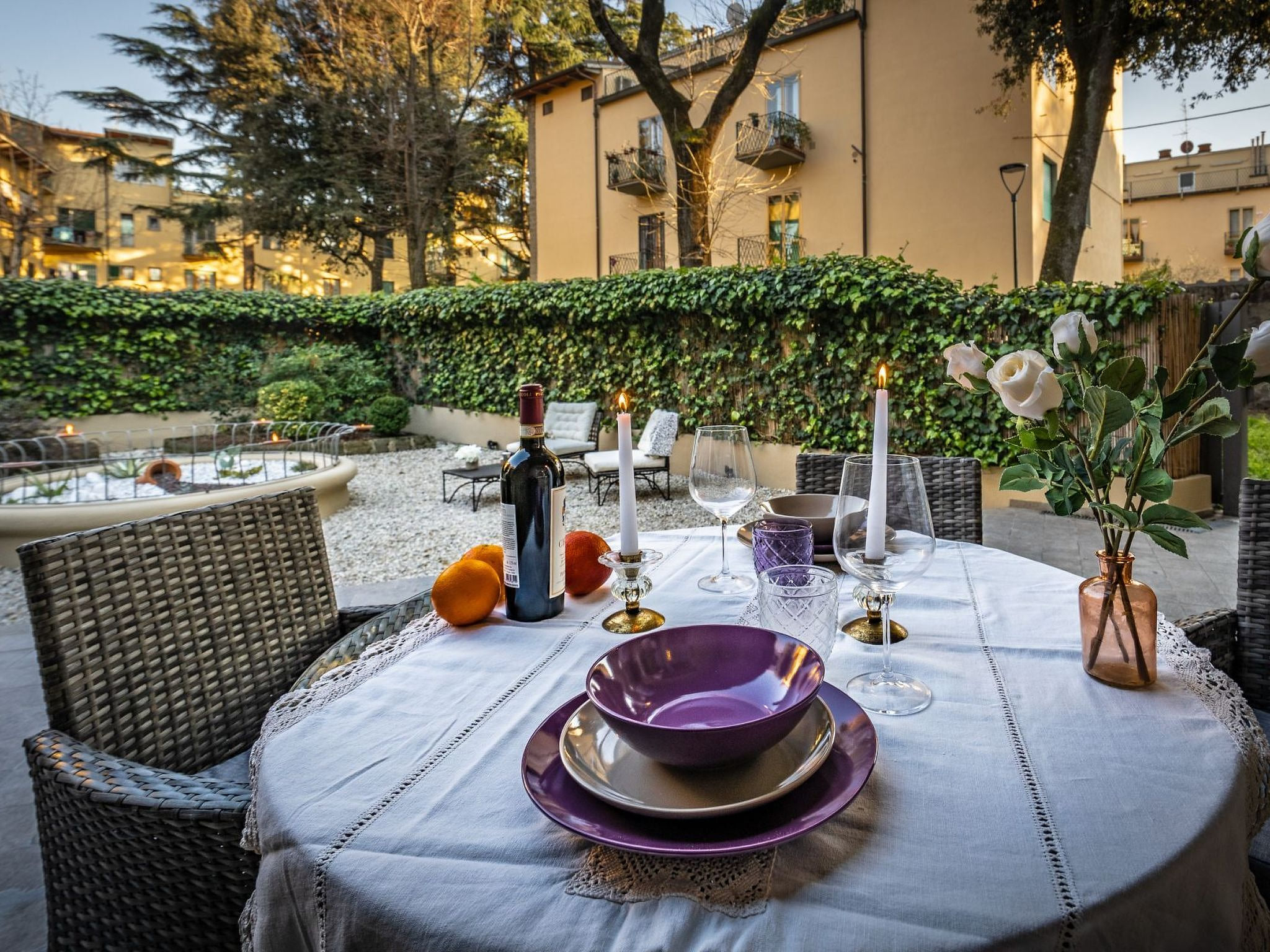 Garten' Ferienwohnung mit privatem Garten