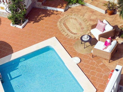 Villa Margarita in Son Bou mit Pool und Meerblick