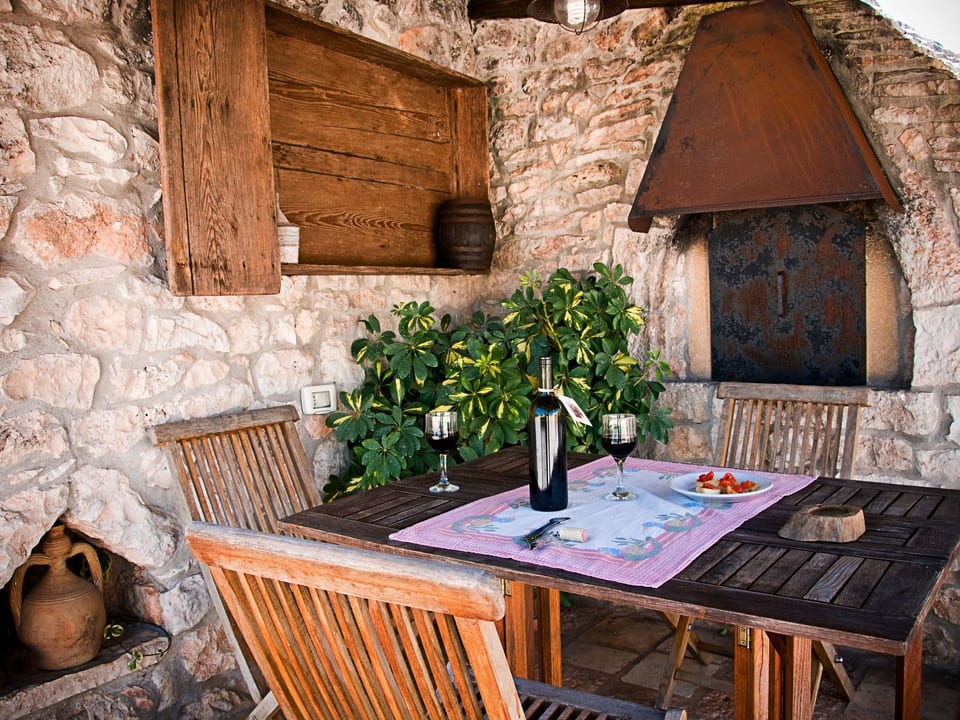 Kirschbaum Trullo, relaxation et nourriture et vin - Martina Franca